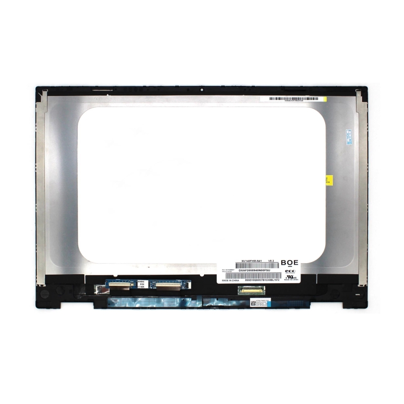 PANTALLA LED TÁCTIL COMPLETA DE 14" PARA PORTÁTIL HP PAVILION X360 14-DW 14-DWXXX SERIES CON MARCO