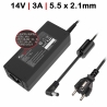 CARGADOR PARA PORTÁTIL SAMSUNG 1701FP 1702FP 1900FP 14V 3A 42W
