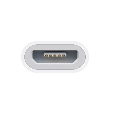 Adaptador de conector Lightning a micro USB, Apple MD820ZM/A  | Original