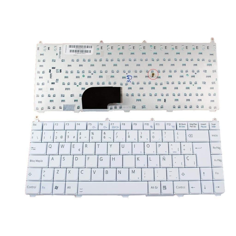 TECLADO PARA PORTÁTIL SONY VAIO VGN-FE11SR VGN-FE21B VGN-FE21H VGN-FE21HR VGN-FE21M