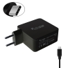 CARGADOR MULTIVOLTAJE USB-C PARA PORTÁTIL 5V-20V 3.25A 65W NEGRO