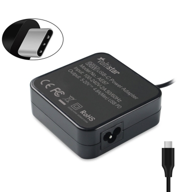 CARGADOR PARA PORTÁTIL APPLE MACBOOK AIR PRO IPAD USB-C 96W NEGRO