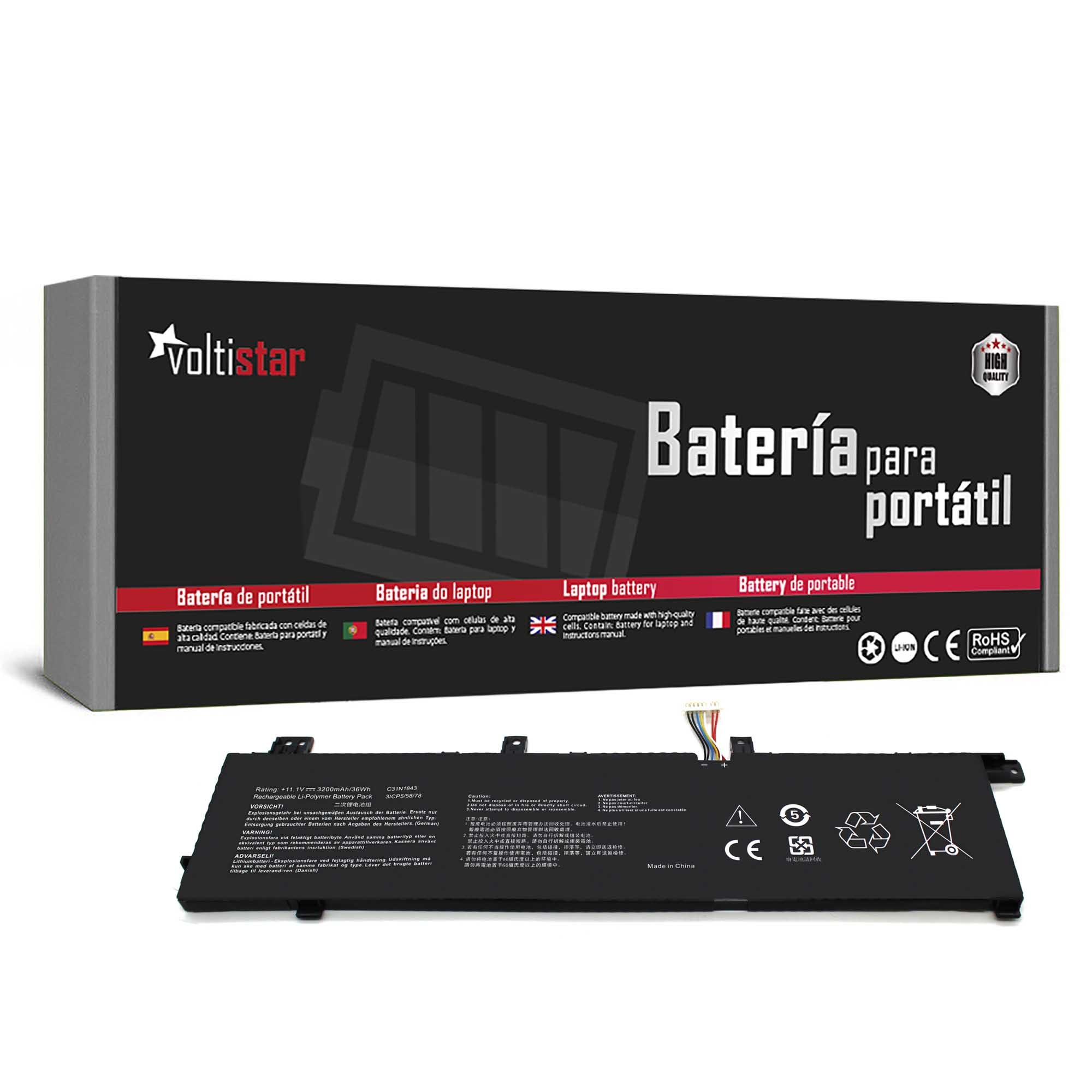 Bateria ASUS VIVOBOOK S14 S432 S432F S432FA S15 S532 C31N1843