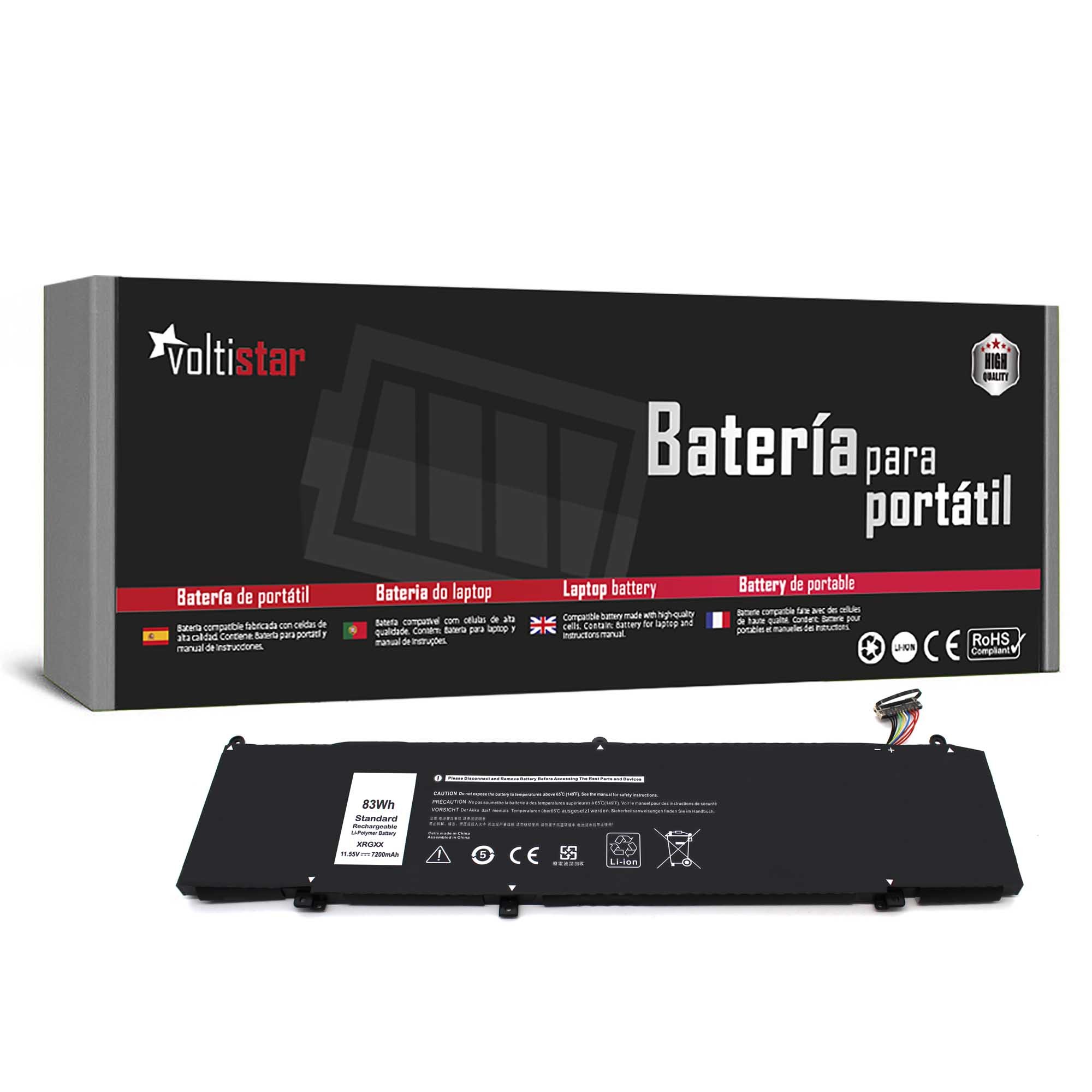 Bateria DELL ALIENWARE M15 M17 G5 15 5590 G7 15 7590 XRGXX