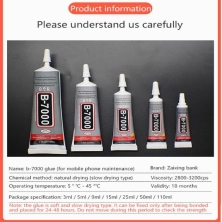 Colla B-7000 50ml per riparazione di schermo di telefono cellulare fai-da-te