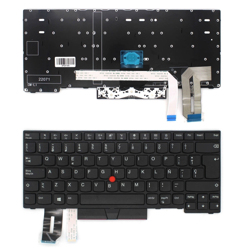 Comprar teclado portátil Lenovo ThinkPad T480S | Retroiluminado