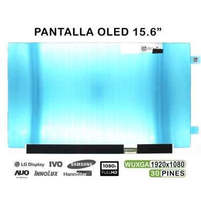 PANTALLA OLED DE 15.6" PARA PORTÁTIL ATNA56YX03-0 30 PINES FHD