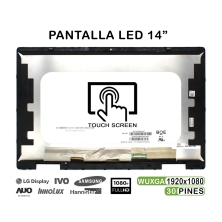 PANTALLA TÁCTIL LED DE 14" PARA PORTÁTIL HP PAVILION X360 14-EK FHD CON MARCO