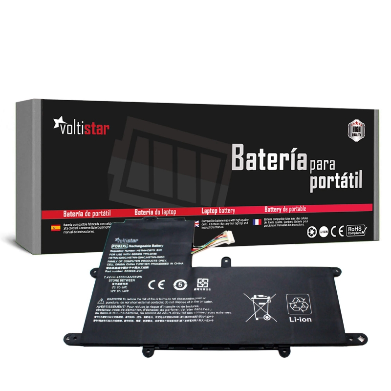 BATTERIA DEL COMPUTER PORTATILE PER HP STREAM NOTEBOOK 11-R SERIES PO02XL