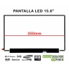 PANTALLA LED DE 15.6" PARA PORTÁTIL B156HAN02.4 NV156FHM-N45 N156HGA-EA3 REV.C1 N156HGA-EA3 REV.C2 FHD