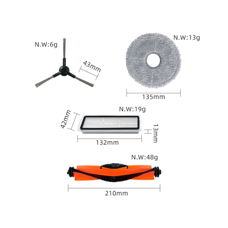 Xiaomi S20/D106 Kit de Recambios