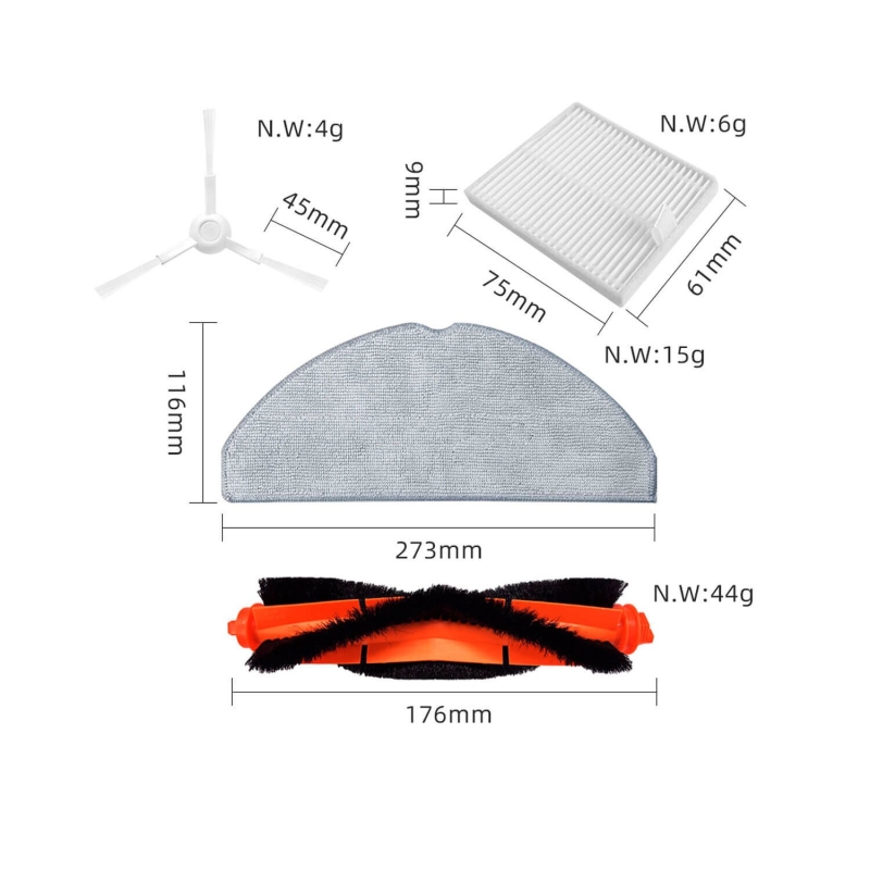 Xiaomi S20/D106 Kit de Recambios