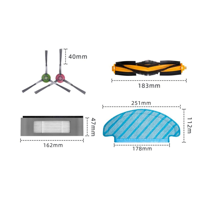 Kit di sostituzione Ecovacs T8