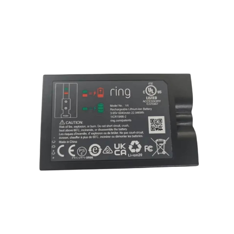 BATERIA PARA RING VIDEO DOORBELL 3 SUBTEL 6040MAH 3.65V 5AT3S3