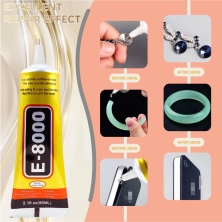 Colla E-8000 110 ml per riparazione di schermo di telefono cellulare fai-da-te