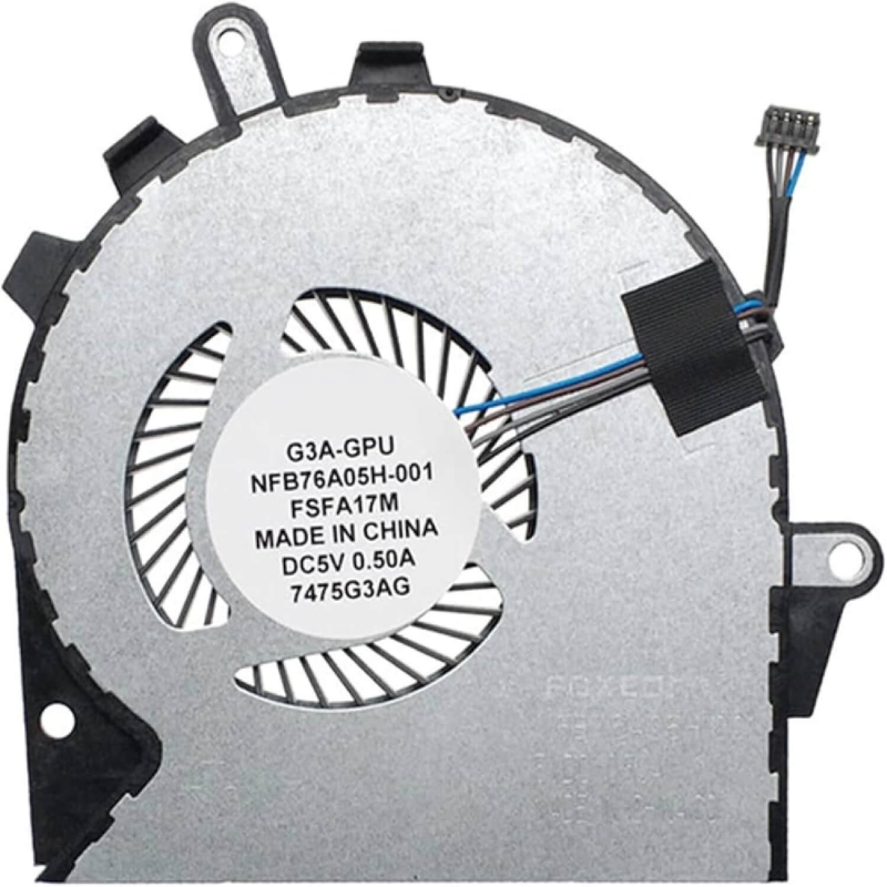 VENTILADOR GPU PARA PORTÁTIL HP OMEN 15-CE 15-CE000 15-CE010CA 15-CE020CA 15-CE030CA 15-CE051NR 17-AN