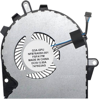 VENTILADOR GPU PARA PORTÁTIL HP OMEN 15-CE 15-CE000 15-CE010CA 15-CE020CA 15-CE030CA 15-CE051NR 17-AN