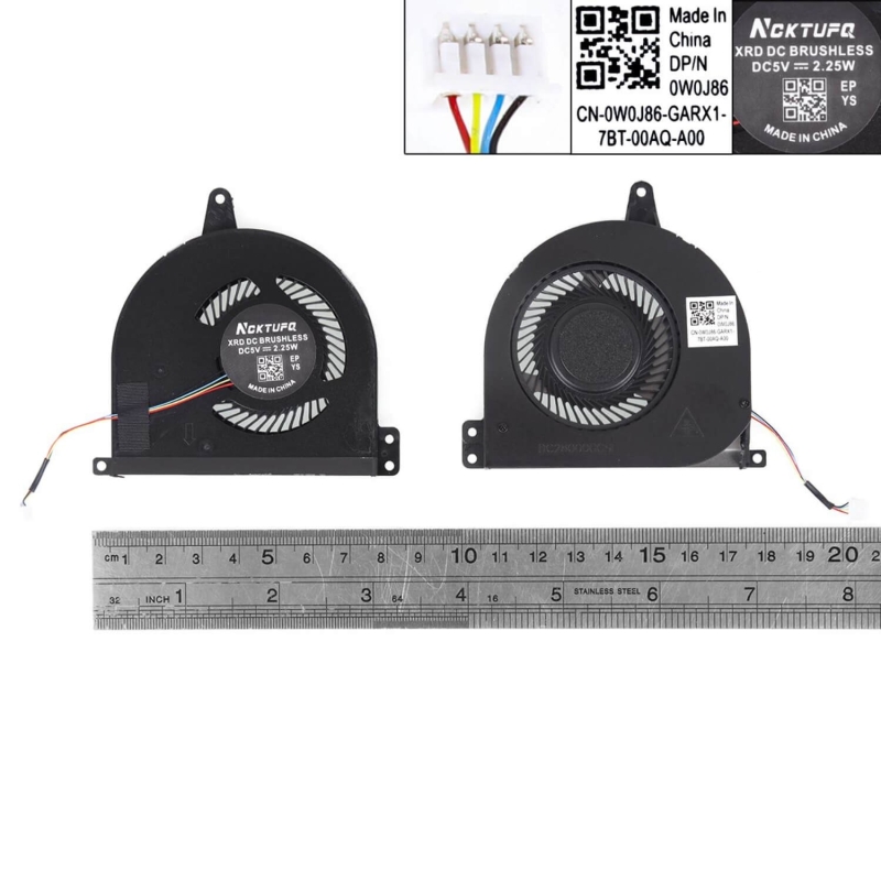 VENTILADOR PARA PORTÁTIL DELL LATITUDE E5470 XGYJW 0WKT5Y