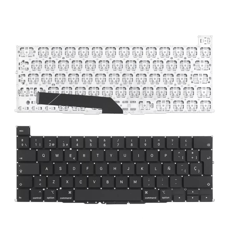 TECLADO PARA PORTÁTIL APPLE MACBOOK PRO A2141 NEGRO