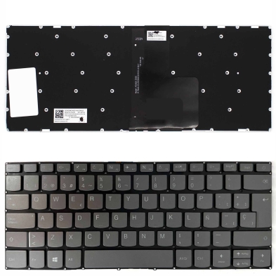 TASTIERA PORTATILE LENOVO IDEAPAD 320-14ISK 320S-14IKB 320S-14IKBR GRIGIA