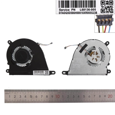 VENTOLA CPU PER COMPUTER PORTATILE HP PAVILION 15-DY 15-DY1024 14-DQ 14S-FQ 14S-DQ 15S-FQ 15S-EQ 340S G7