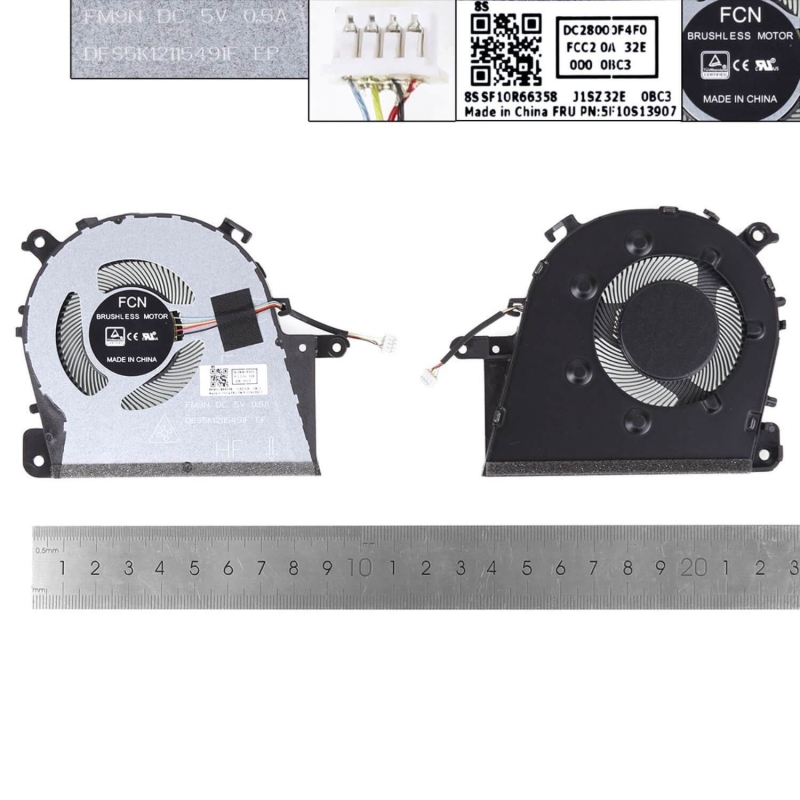 VENTOLA CPU LENOVO IDEAPAD S145-14IKB SERIES DC28000F4F0 PARA PORTÁTIL PER COMPUTER PORTATILE