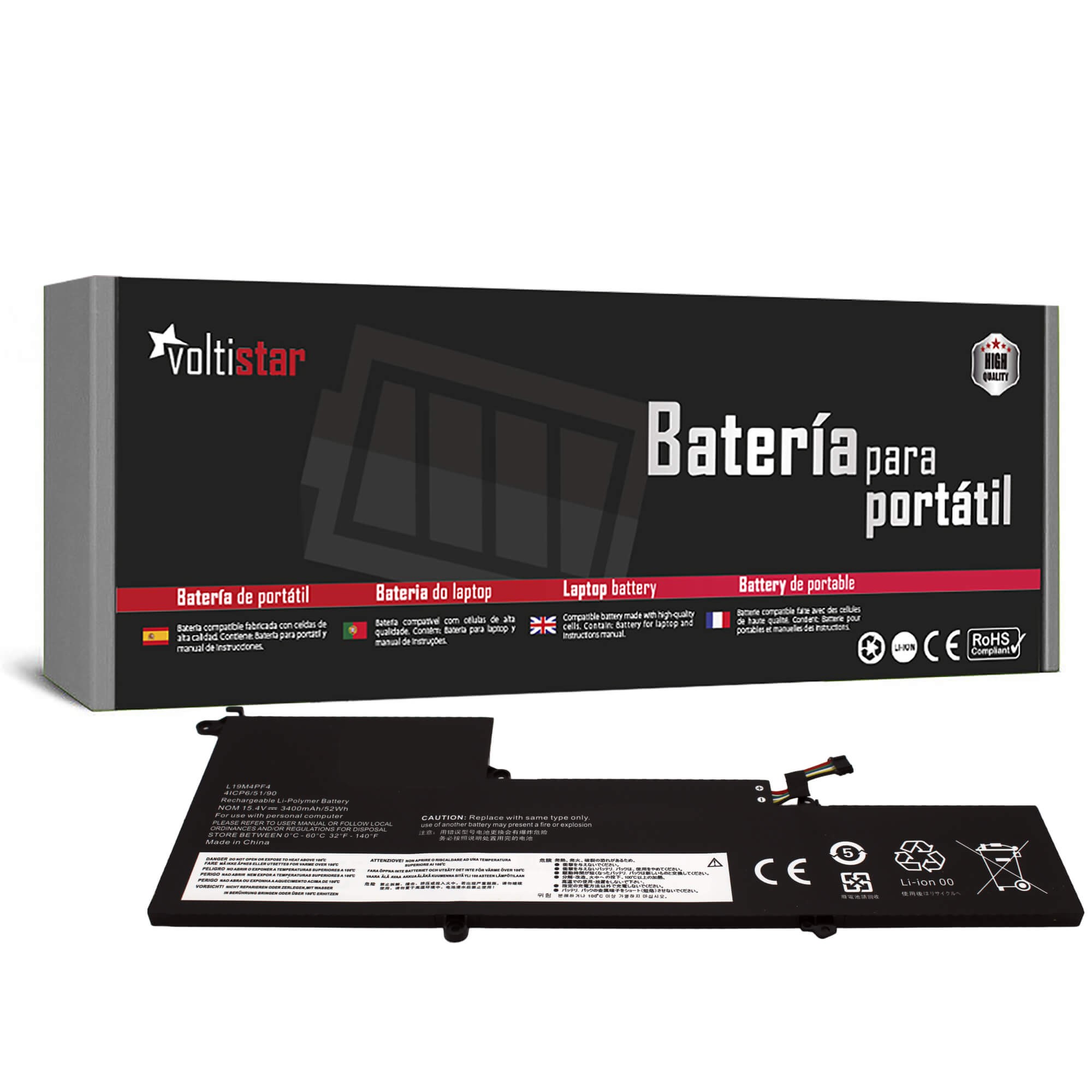 Bateria LENOVO YOGA SLIM 7-14IIL05 L19D4PF4