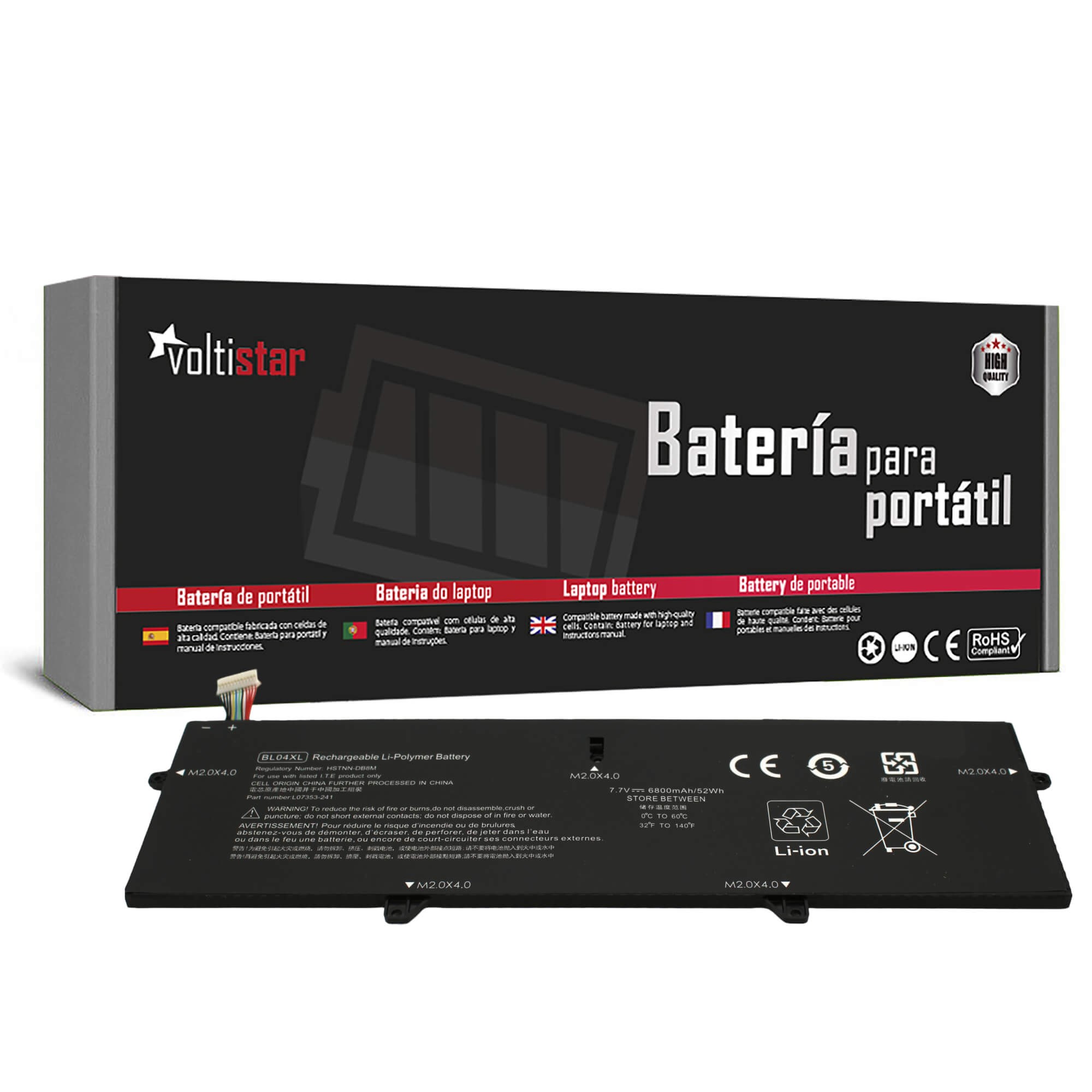 Bateria HP ELITEBOOK X360 1040 G6 BL04XL