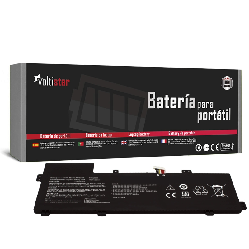 BATERÍA PARA PORTÁTIL ASUS ZENBOOK UX510UX-CN014T B31N1534