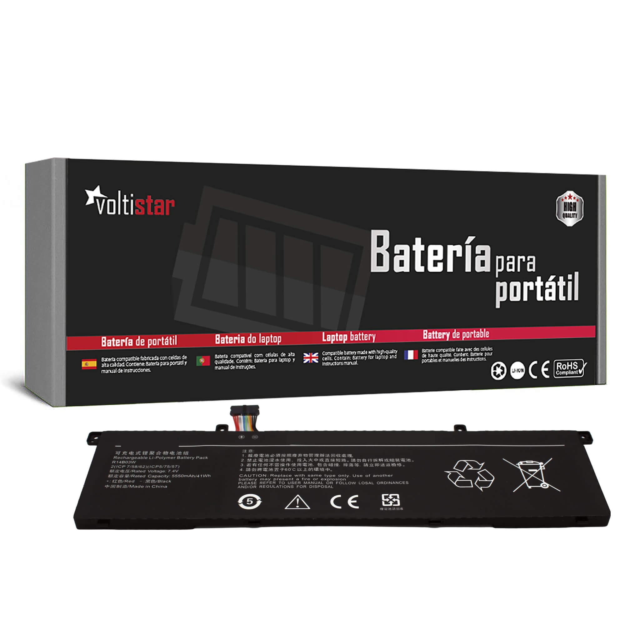 Bateria XIAOMI MI PRO X 14 PRO 15 SÉRIE R14B03W R14B06W