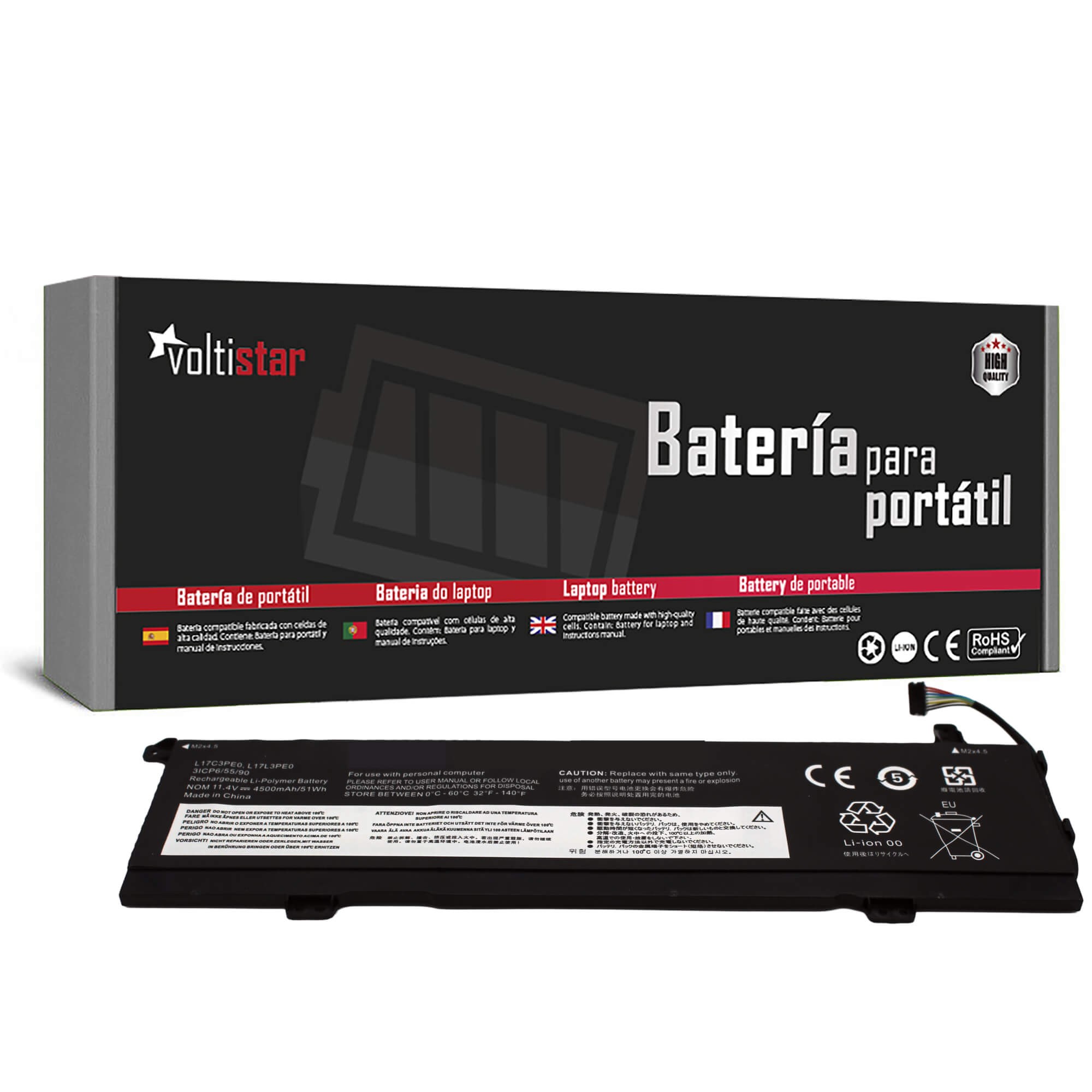 Bateria LENOVO YOGA 730-15IKB L17C3PE0