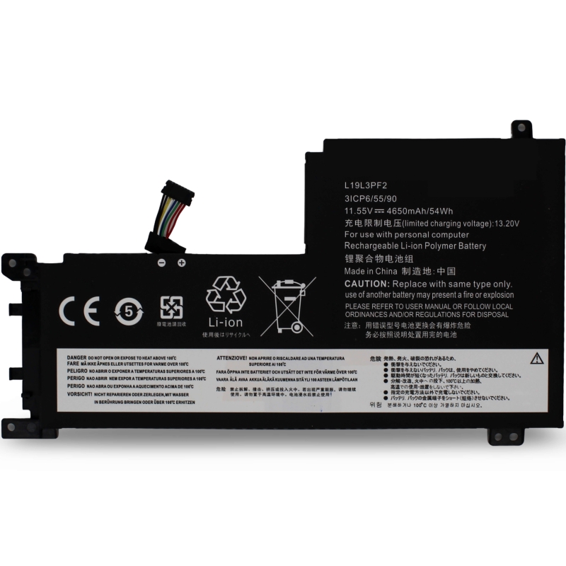 BATERÍA PARA PORTÁTIL LENOVO IDEAPAD 5 15IAL7 (82SF) L19D3PF3 L19M3PF6 TYPE A