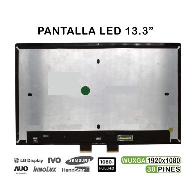 PANTALLA LED DE 13.3" PARA PORTÁTIL HP ENVY X360 13-BD 30 PINES SIN MARCO REACONDICIONADO