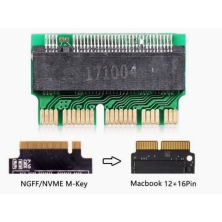 ADATTATORE SSD M.2 PER COMPUTER PORTATILE APPLE MACBOOK AIR PRO A1465 A1466 A1502 A1398 2013-2015