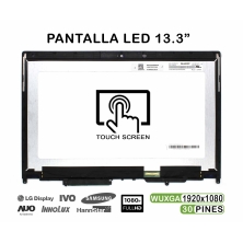 TOUCH SCREEN DA 13,3" PER LAPTOP LENOVO THINKPAD X380 YOGA 20LH FHD 02DA168 RISTRUTTURATO