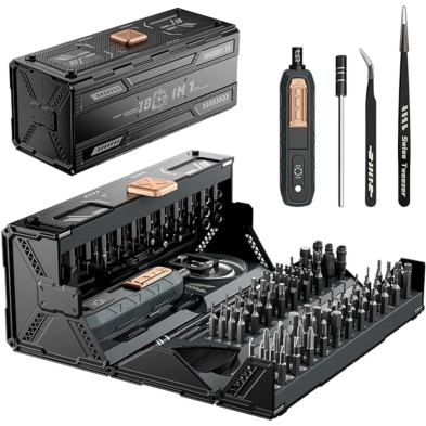 JUEGO DE DESTORNILLADORES 180 EN 1 DE ALTA CALIDAD JAKEMY JM-8192