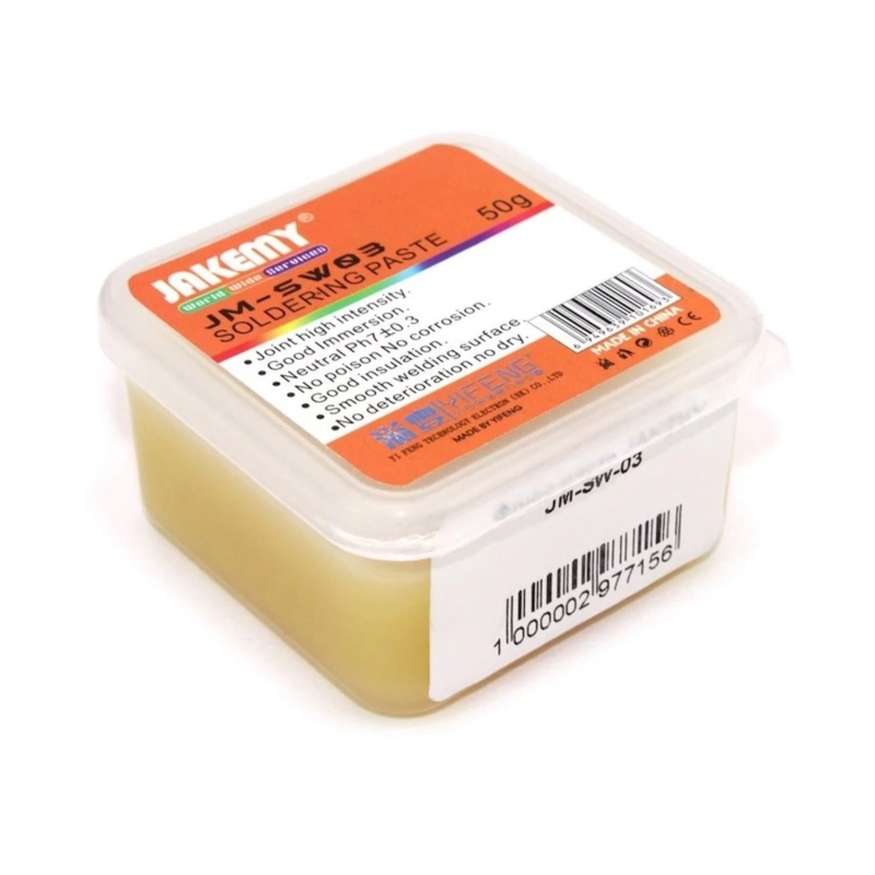 PASTA PARA SOLDAR ESTAÑO 50g JAKEMY JM-SW03