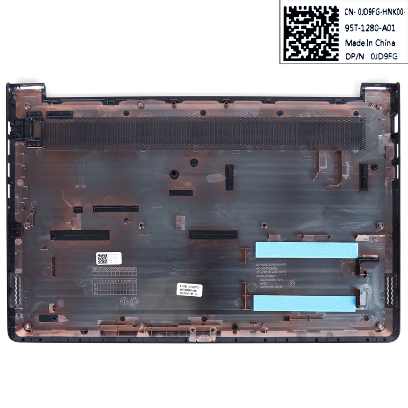 Carcasa inferior para portátil Dell Vostro 15 5568 V5568 0JD9FG Gris