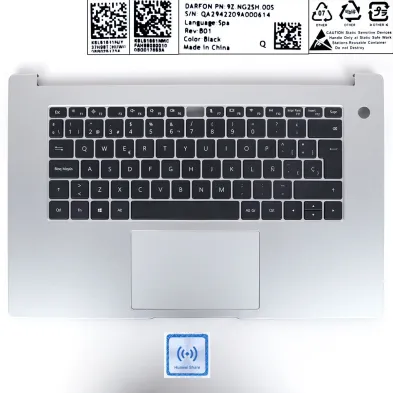 Carcasa superior para portátil Huawei Matebook D15 BOB-WAE9P