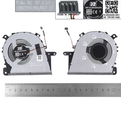 Ventola Bianca Lenovo IdeaPad 3 14IML05 S145-14 Radiatore per laptop...