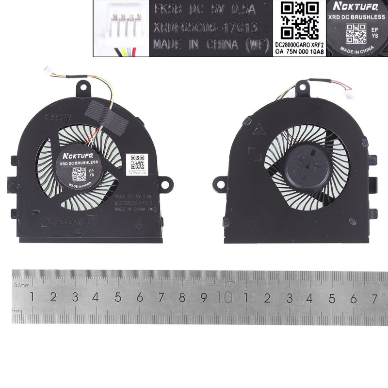 DELL insprion 3480 3481 5493 3491 latitude 3490 Ventola a copia alta