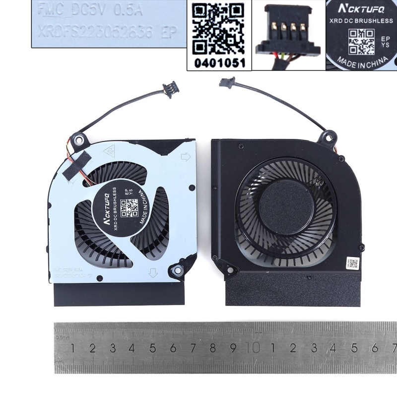 Ventola CPU per laptop Acer Predator Nitro AN515-55 AN517-52