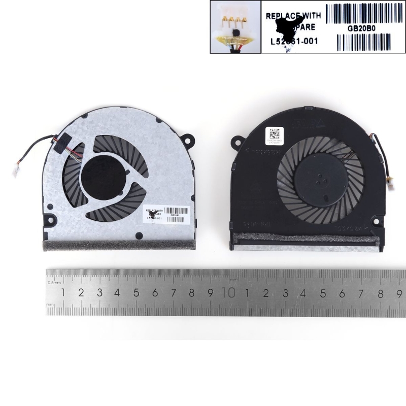 Ventola HP Envy 17-CE 17M-CE0013DX TPN-W145ORG L52661-001
