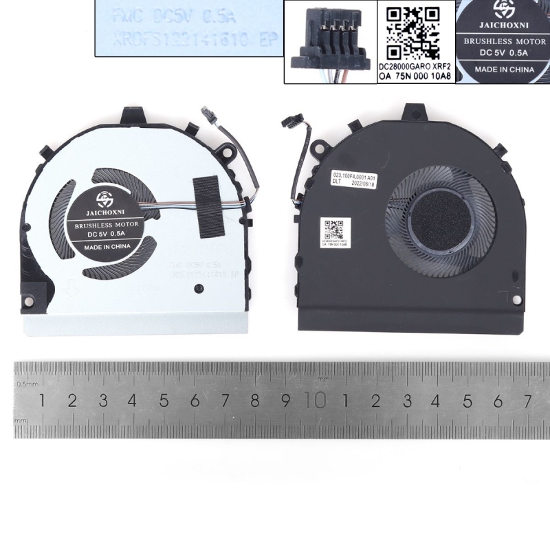 Ventilador para portátil Dell Inspiron 13 7386 CN-0G0Y8C G0Y8C