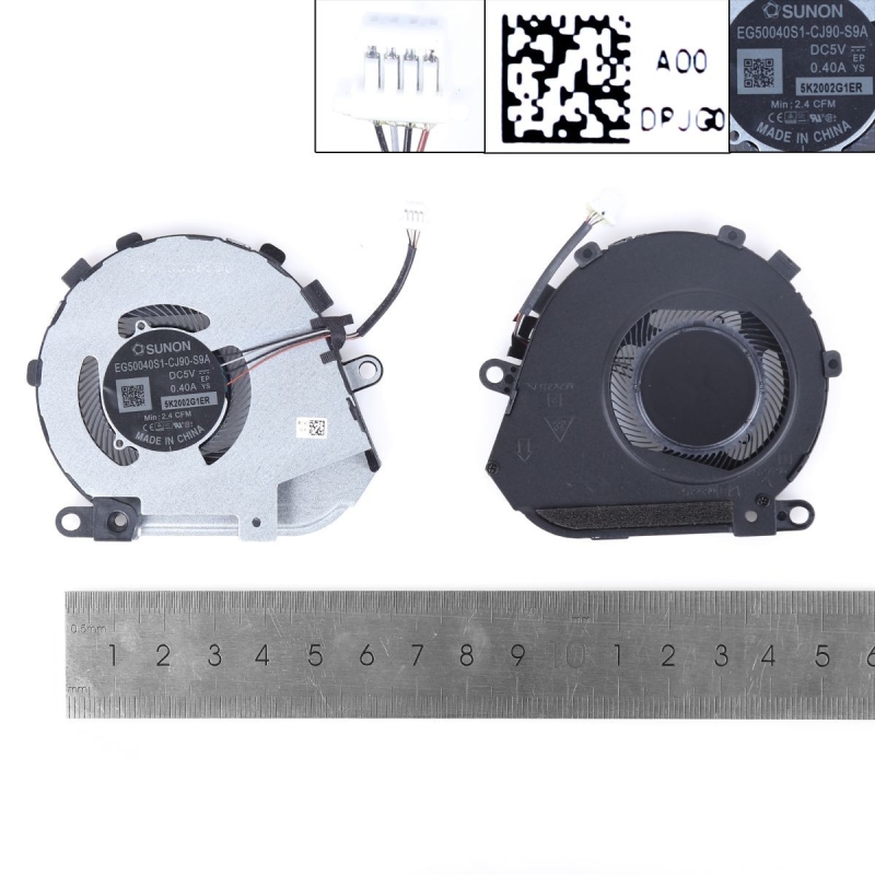 Ventilador para portátil Dell Latitude 7410 2 EN 1 DC28000PXSL