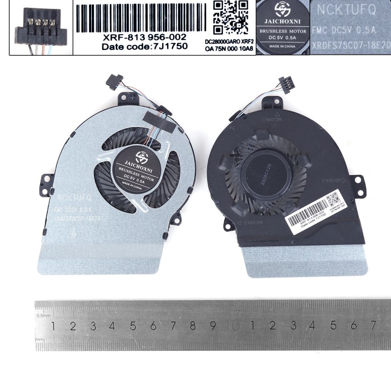 Ventola CPU per portatile HP TPN-Q208 15-CS versione 2. 