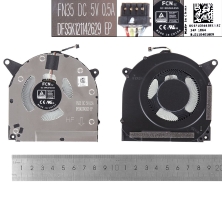 Ventola CPU per portatile Lenovo R9000X Y9000X 2021 5V. 