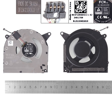 Ventola GPU per portatile Lenovo R9000X Y9000X 2021 5V. 