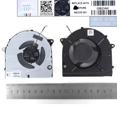 Ventilador para portátil HP Pavilion 16-AB | TPN-W161 12V