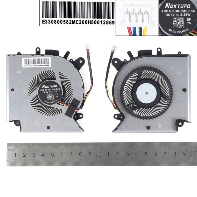 Ventilateur pour portable MSI GF66 GL66 MS-1581 N459 N460